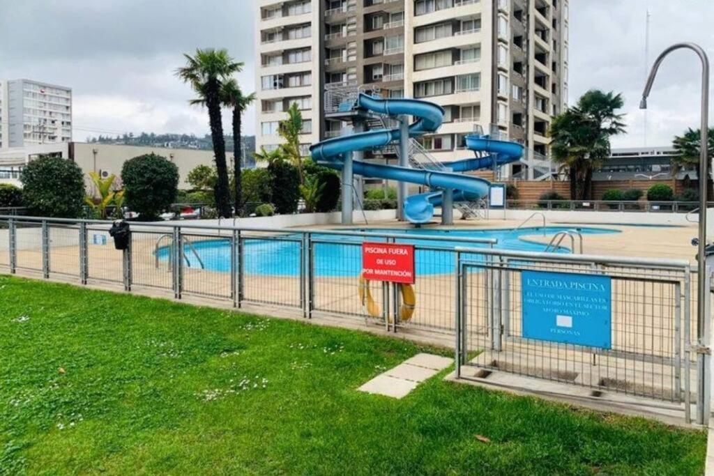 Departamento Central En Vina Del Mar Centro Lägenhet Exteriör bild